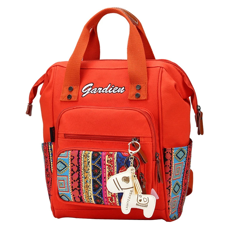 New Fashion Diaper Nappy Bag Shoulder HandBag Embroidered National Wind Bohemia Large Capacity Mother Bag For Travel Backpack
New Fashion Diaper Nappy Bag Shoulder HandBag Embroidered National Wind Bohemia Large Capacity Mother Bag For Travel Backpack