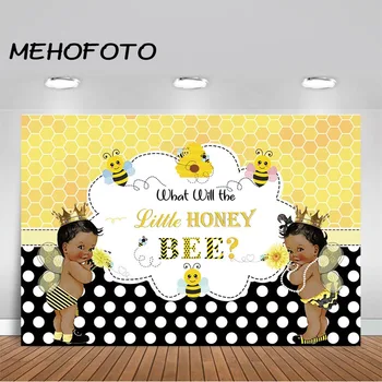 MEHOFOTO Bees Baby Gender Reveal Party Banner Backdrops What Will Little Honey Bee Photography Background Photo Booth
MEHOFOTO Bees Baby Gender Reveal Party Banner Backdrops What Will Little Honey Bee Photography Background Photo Booth