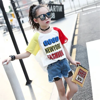 Kid Summer Jeans Denim Shorts Girls Cotton Fashion Casual Shorts Teenagers Ripped Hollow Hot Shorts For 6-8 Years AA60411
Kid Summer Jeans Denim Shorts Girls Cotton Fashion Casual Shorts Teenagers Ripped Hollow Hot Shorts For 6-8 Years AA60411