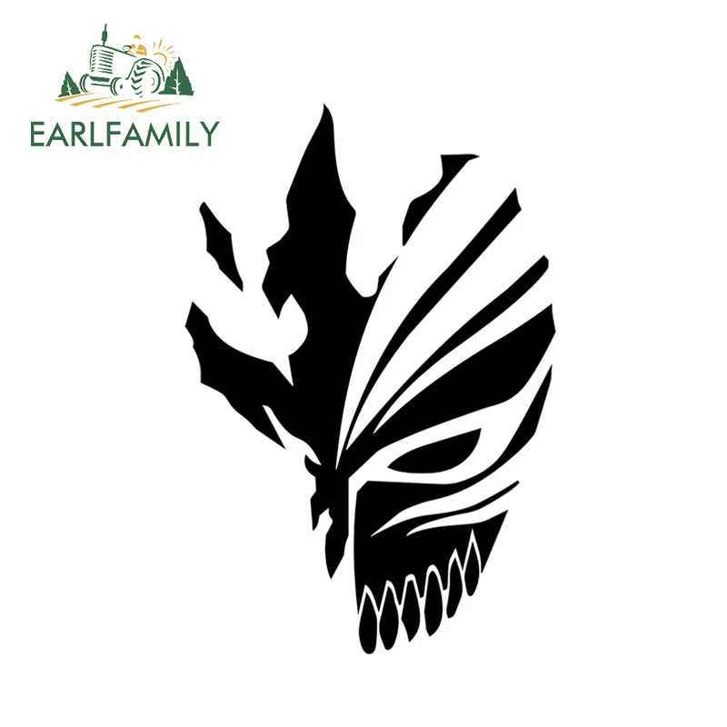 EARLFAMILY 18cm x 12cm Bleach Ichigo Hollow Mask Anime Decal Car Sticker for Window Bumper Motorcycle Decoration Black/Silver
EARLFAMILY 18cm x 12cm Bleach Ichigo Hollow Mask Anime Decal Car Sticker for Window Bumper Motorcycle Decoration Black/Silver