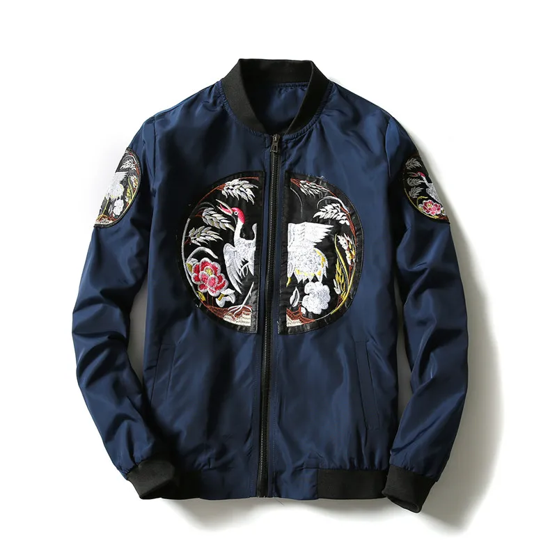 New Men Luxury Embroidery Bomber Jacket Coat Fashion Vintage Japan Style Jacket Man Hip Hop Streetwear Outerwear Plus Size 5XL
New Men Luxury Embroidery Bomber Jacket Coat Fashion Vintage Japan Style Jacket Man Hip Hop Streetwear Outerwear Plus Size 5XL