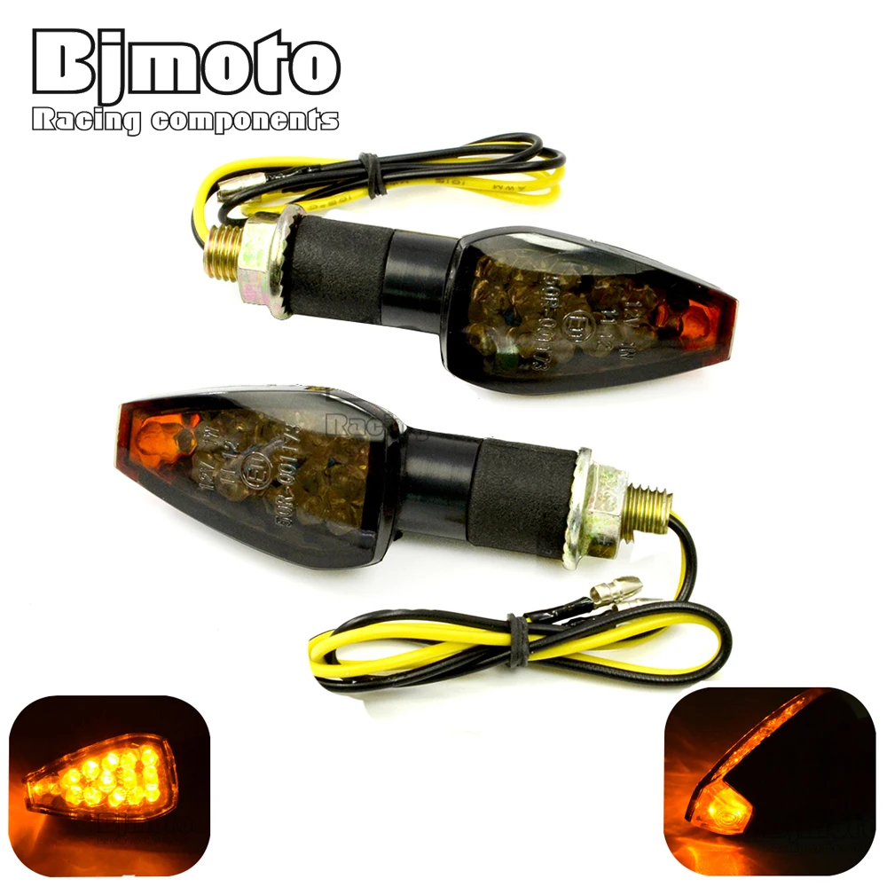 Universal Short Motorcycle Black Housing Smoking Lens Amber LED Turn Signal Lights Indicators Flashers For Bobber Yamaha Suzuki
Universal Short Motorcycle Black Housing Smoking Lens Amber LED Turn Signal Lights Indicators Flashers For Bobber Yamaha Suzuki
