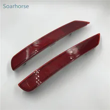 Soarhorse автомобиля хвост заднего бампера Отражатели тормоза лампа заднего Туман огни для Subaru Forester 2009 2010 2011 2012 2013 2014 2015-2017