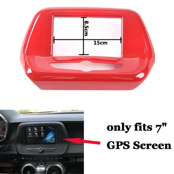 Auto 7" ABS GPS Navigation Panel Frame Video Ring Trim Cover Decors Sticker Fit For Chevrole Camaro 2017 Car Styling Accessories
Auto 7" ABS GPS Navigation Panel Frame Video Ring Trim Cover Decors Sticker Fit For Chevrole Camaro 2017 Car Styling Accessories