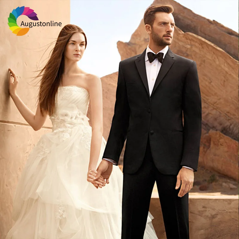 Black Men Suits For Wedding Suits Evening Party Groom Prom Custom Slim Fit Formal Tailored Tuxedos Ternos Traje Hombre 2 Pieces
Black Men Suits For Wedding Suits Evening Party Groom Prom Custom Slim Fit Formal Tailored Tuxedos Ternos Traje Hombre 2 Pieces