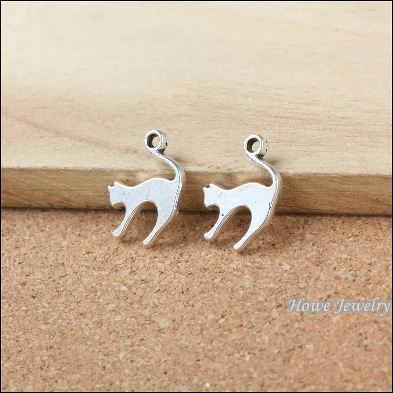 75 pcs Vintage Charms Cat Pendant Antique silver Fit Bracelets Necklace DIY Metal Jewelry Making 20108
75 pcs Vintage Charms Cat Pendant Antique silver Fit Bracelets Necklace DIY Metal Jewelry Making 20108