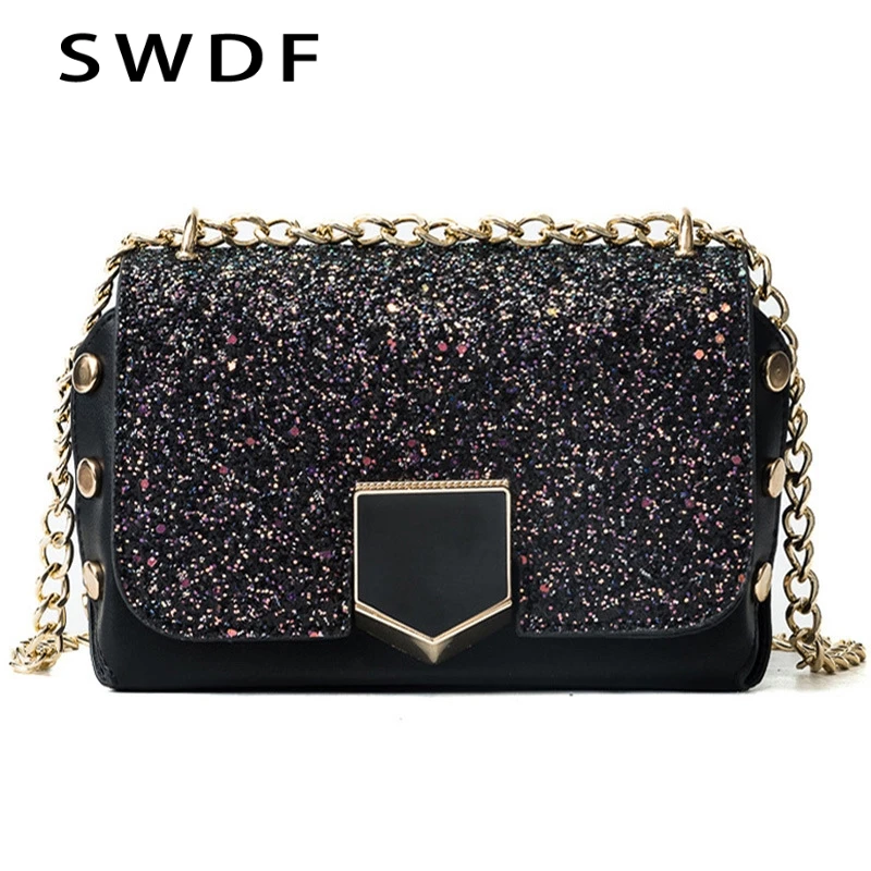 SWDF 2018 New Women Luxury Handbags Modern Chains Diamond Designer Shoulder Bag Ladies SAC A Main Flap Shell Envelope Bolsas
SWDF 2018 New Women Luxury Handbags Modern Chains Diamond Designer Shoulder Bag Ladies SAC A Main Flap Shell Envelope Bolsas