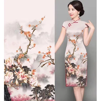 New positioning flower simulation silk satin fragrant silk cheongsam fabric elegant temperament fabric polyester 40 color
New positioning flower simulation silk satin fragrant silk cheongsam fabric elegant temperament fabric polyester 40 color