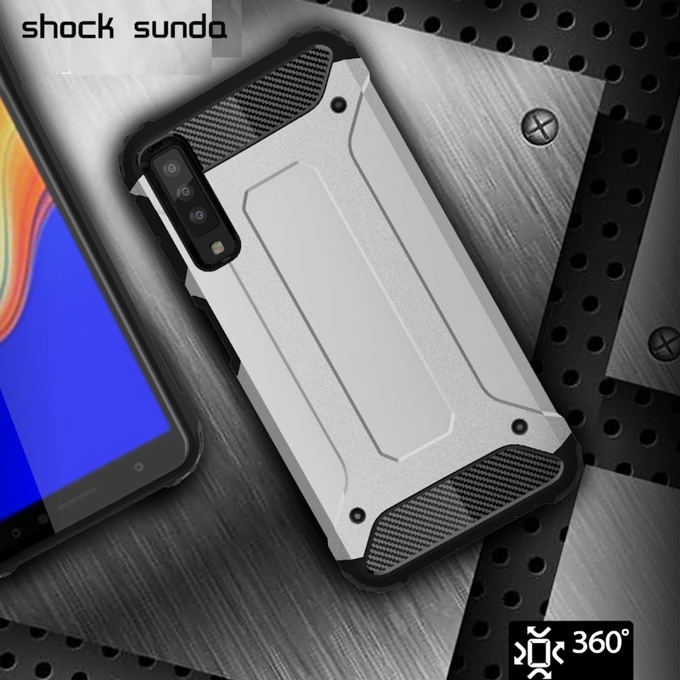Shock Sunda Hard Armor Silicone Shockproof Phone Case For Funda Samsung A7 2018 Case Cover for Samsung Galaxy A7 2018 A750F Capa
Shock Sunda Hard Armor Silicone Shockproof Phone Case For Funda Samsung A7 2018 Case Cover for Samsung Galaxy A7 2018 A750F Capa