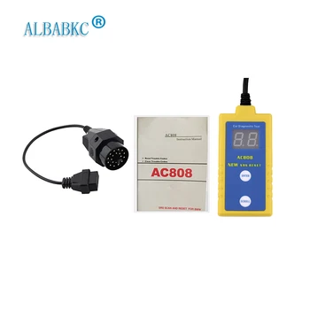 ALBABKC AC808 SRS Airbag Reset Tool Diagnostic Scanner Code Reader Tool For BMW Auto
ALBABKC AC808 SRS Airbag Reset Tool Diagnostic Scanner Code Reader Tool For BMW Auto