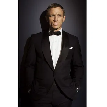 men suits slim black wedding suits for men 2 pieces tuxedos for men shawl lapel groom wedding suits (Jacket+Pants)
men suits slim black wedding suits for men 2 pieces tuxedos for men shawl lapel groom wedding suits (Jacket+Pants)