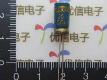 Free shipping high frequency 25V 100UF electrolytic capacitor / HF Aluminum Capacitor 100UF 25V / Volume 6 * 12MM
Free shipping high frequency 25V 100UF electrolytic capacitor / HF Aluminum Capacitor 100UF 25V / Volume 6 * 12MM