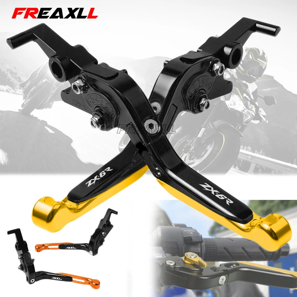 CNC Motorbike Levers Motorcycle Brake Clutch Levers ZX6R Foldable Extendable Adjustable For Kawasaki ZX6R 2007-2016 2015 2014
CNC Motorbike Levers Motorcycle Brake Clutch Levers ZX6R Foldable Extendable Adjustable For Kawasaki ZX6R 2007-2016 2015 2014