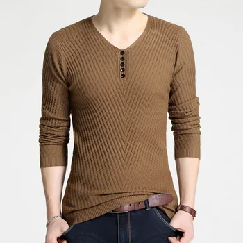 4XL Solid Pullover Men V Neck Sweater Men Long Sleeve Shirt Mens Sweaters Wool Casual Dress Brand Cashmere Knitwear Pull Homme
4XL Solid Pullover Men V Neck Sweater Men Long Sleeve Shirt Mens Sweaters Wool Casual Dress Brand Cashmere Knitwear Pull Homme