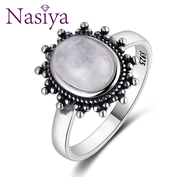 Nasiya Sun Shape Oval Moonstone Rings For Women 925 Sterling Silver Gemstone Fine Jewelry For Party Wedding Birthday Gift
Nasiya Sun Shape Oval Moonstone Rings For Women 925 Sterling Silver Gemstone Fine Jewelry For Party Wedding Birthday Gift