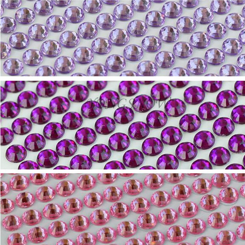 900pcs/lot 4mm Diameter Acrylic Rhinestones Phone PC Car Art DIY Decals Bling Rhinestone Self Adhesive Scrapbooking Stickers 9Z
900pcs/lot 4mm Diameter Acrylic Rhinestones Phone PC Car Art DIY Decals Bling Rhinestone Self Adhesive Scrapbooking Stickers 9Z