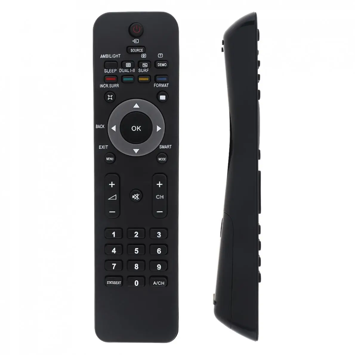 Replacement 433MHz IR TV Remote Control with Long Transmission for Philips 242254902454 TV Support 10M Transmission Distance
Replacement 433MHz IR TV Remote Control with Long Transmission for Philips 242254902454 TV Support 10M Transmission Distance