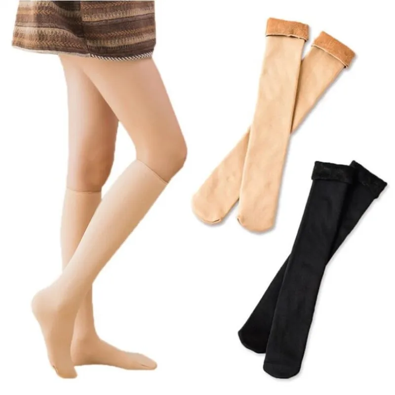 Jeseca New Warm Winter Thick Women Thermal Cashmere Snow Stockings Seamless Velvet Boots Floor Female Below Knee Long Stockings
Jeseca New Warm Winter Thick Women Thermal Cashmere Snow Stockings Seamless Velvet Boots Floor Female Below Knee Long Stockings