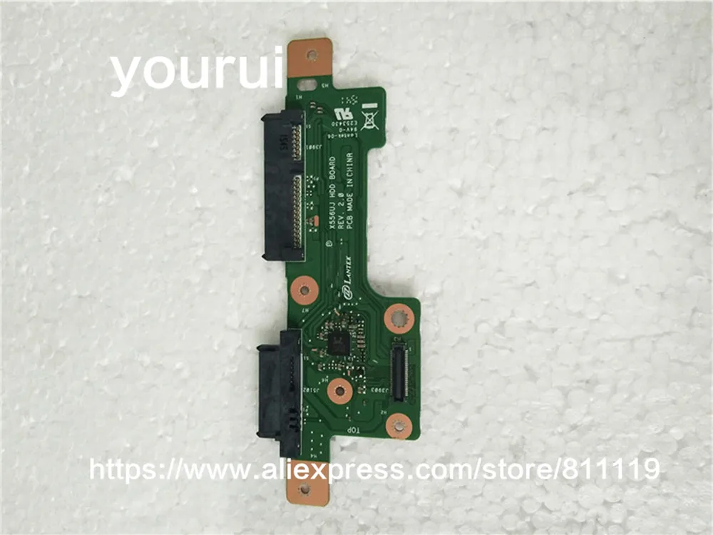 yourui For X556UQ X556UF FL5900U X556UJ X556VU vm591u X556UJ HDD BOARD REV:2.0 hard disk interface CD-ROM interface
yourui For X556UQ X556UF FL5900U X556UJ X556VU vm591u X556UJ HDD BOARD REV:2.0 hard disk interface CD-ROM interface