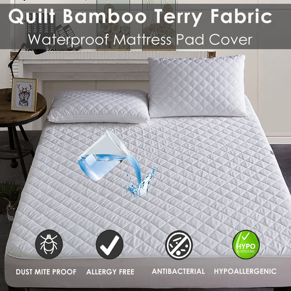 bamboo terry mattress topper (4)