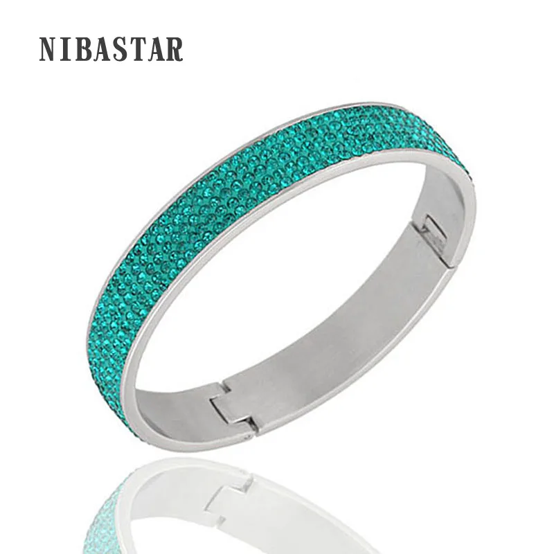 5 Rows Fashion High Quality Crystal Stainless Steel Bangles Rhinestone For Love Bangles Women Bracelets
5 Rows Fashion High Quality Crystal Stainless Steel Bangles Rhinestone For Love Bangles Women Bracelets