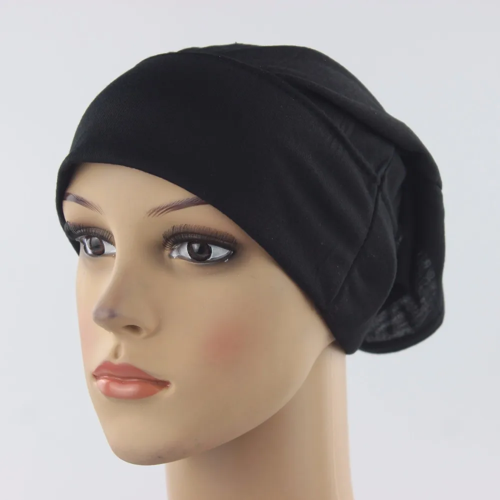 Buy 2 Get 1 Free Cotton under Hejab Hijab Cap Muslim Head Cover Scarf Cap Islam