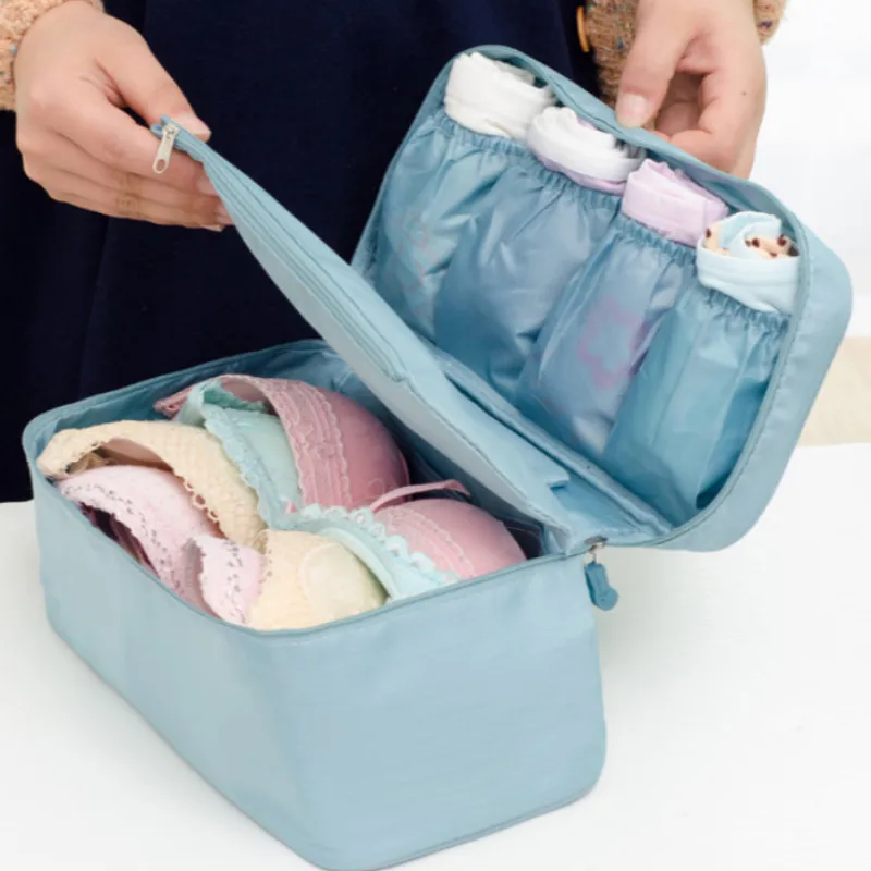 Travel Toiletry Wash Bra Underwear Bag Multifunction Waterproof Women Travel Portable hang Underwear Cosmetic Bags
Travel Toiletry Wash Bra Underwear Bag Multifunction Waterproof Women Travel Portable hang Underwear Cosmetic Bags