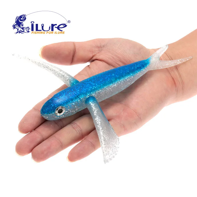iLure Sea water Fishing Bait Fishing Soft Lure 17cm 65g Flying FishTrolling Tuna Mackerel Angel Bait Fishing Tackle Pesca 
iLure Sea water Fishing Bait Fishing Soft Lure 17cm 65g Flying FishTrolling Tuna Mackerel Angel Bait Fishing Tackle Pesca