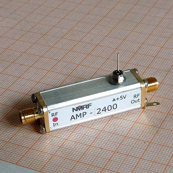 Free shipping AMP-2400 2.4G low noise antenna amplifier, LNA, 2400MHz RF amplifier
Free shipping AMP-2400 2.4G low noise antenna amplifier, LNA, 2400MHz RF amplifier