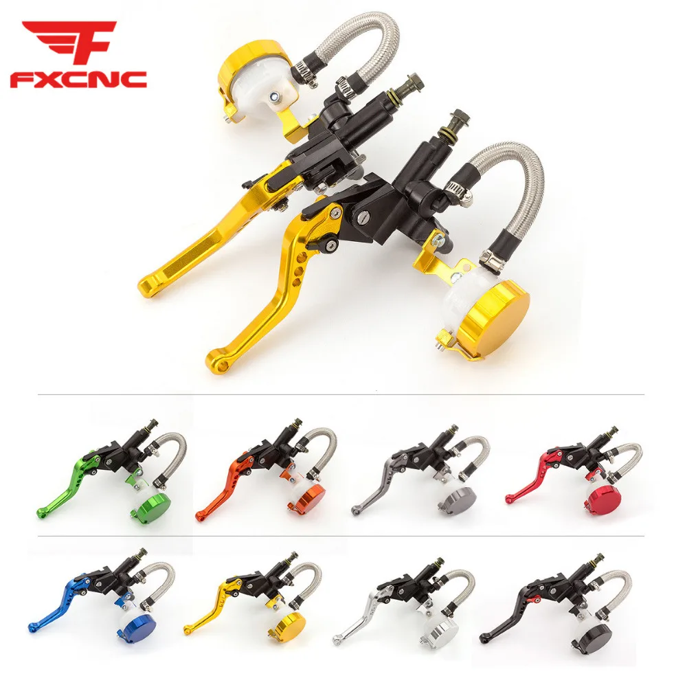 7/8" 22mm Adjustable Universal Motorcycle Hydraulic Clutch Brake Pump Master Cylinder For 125cc - 400cc Suzuki Scooter Dirt Bike
7/8" 22mm Adjustable Universal Motorcycle Hydraulic Clutch Brake Pump Master Cylinder For 125cc - 400cc Suzuki Scooter Dirt Bike