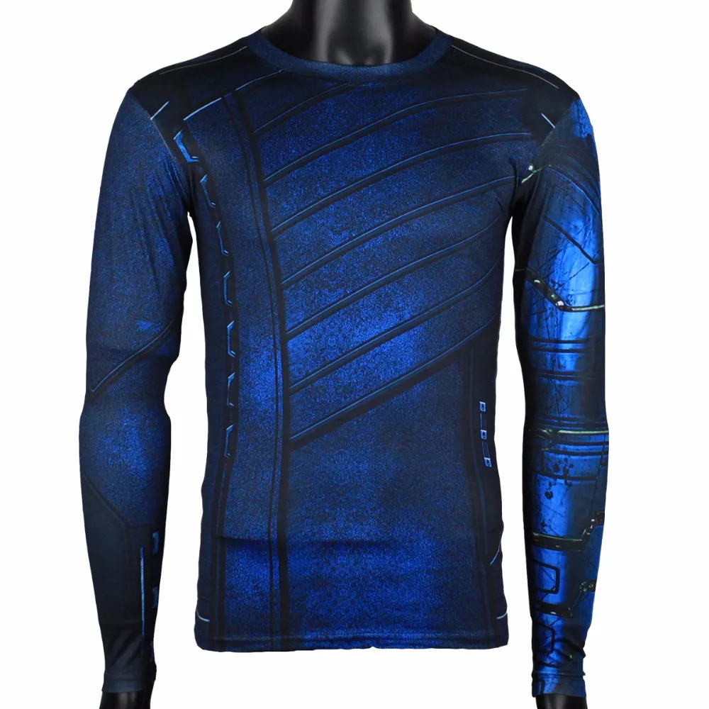 Winter Soldier 3D Printed T shirts Avengers Infinity War Cosplay T-shirt Summer Long Sleeve Fitness Tee Tops For Male Clothes
Winter Soldier 3D Printed T shirts Avengers Infinity War Cosplay T-shirt Summer Long Sleeve Fitness Tee Tops For Male Clothes