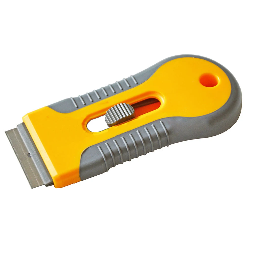 Plastic Handy Razor Scraper Single Edge Stainless Blade Glass Oven Removal Tool Car Wrapping Glue Cleaning Scraper
Plastic Handy Razor Scraper Single Edge Stainless Blade Glass Oven Removal Tool Car Wrapping Glue Cleaning Scraper