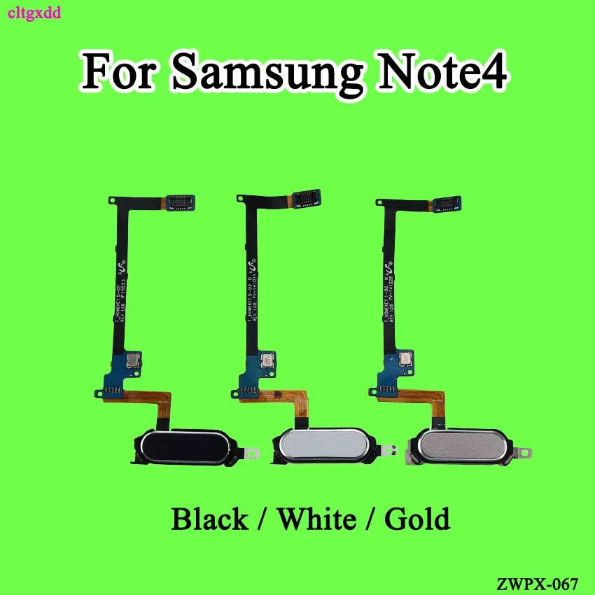 cltgxdd For Samsung Galaxy note 4 Fingerprint Sensor Scanner Flex Cable Home Button Return Key Connector
cltgxdd For Samsung Galaxy note 4 Fingerprint Sensor Scanner Flex Cable Home Button Return Key Connector