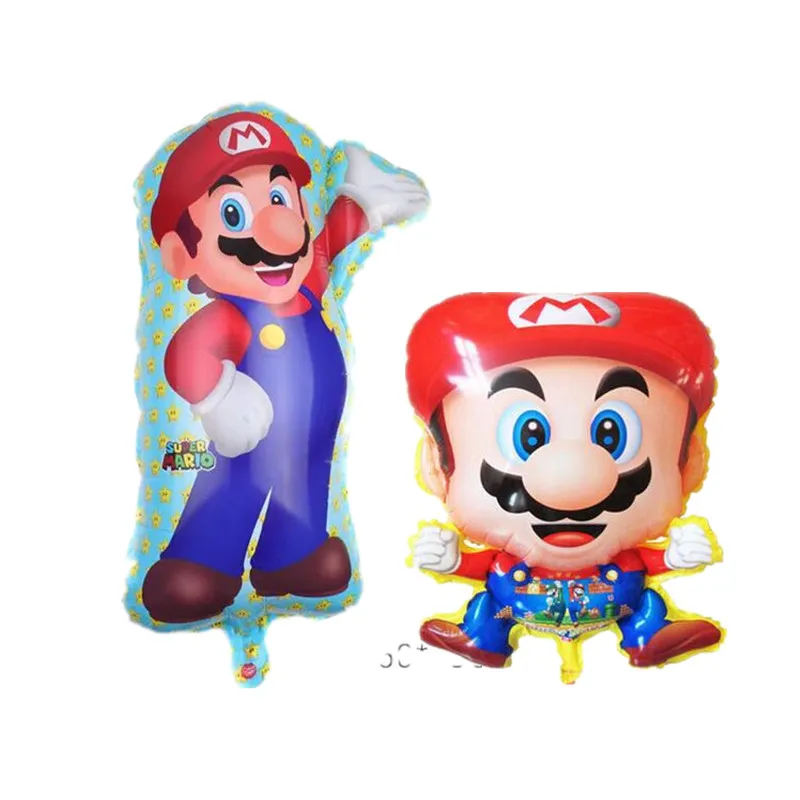 10pcs 60*45cm Super Mario Brothers Balloons Film Video Game Cartoon Foil Mylar Ballon Birthday Party Decoration Supplies Balls
10pcs 60*45cm Super Mario Brothers Balloons Film Video Game Cartoon Foil Mylar Ballon Birthday Party Decoration Supplies Balls