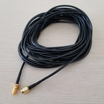 Wifi Wireless Network Card Router Antena Extension Cable RB-SMA Male to Female RG174 Pure Copper Cable 9M 
Wifi Wireless Network Card Router Antena Extension Cable RB-SMA Male to Female RG174 Pure Copper Cable 9M