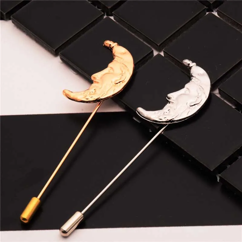 MISANANRYNE 2017 Hot Sale Mens suit brooch pins for party wedding high quality Moon brooch Fashion Jewelry
MISANANRYNE 2017 Hot Sale Mens suit brooch pins for party wedding high quality Moon brooch Fashion Jewelry