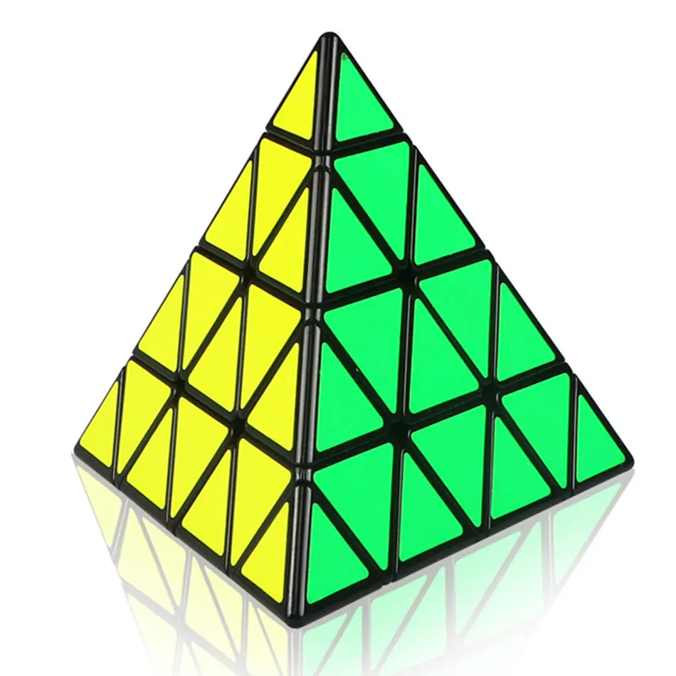 Qiyi Mofangge 4x4x4 Pyraminx Cube Black/Stickerless Magic Cube Pyramid Cube 4x4 Puzzle Pyramid Cube Special Toys For Children
Qiyi Mofangge 4x4x4 Pyraminx Cube Black/Stickerless Magic Cube Pyramid Cube 4x4 Puzzle Pyramid Cube Special Toys For Children