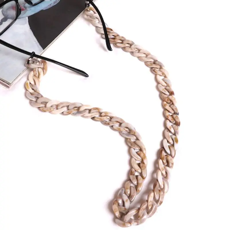 Acrylic Eyeglass Chain Anti-slip Eyewear Cord Holder Neck Strap Reading Glasses Rope Unisex
Acrylic Eyeglass Chain Anti-slip Eyewear Cord Holder Neck Strap Reading Glasses Rope Unisex