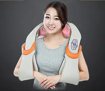 U Shape Electrical Shiatsu Back Neck Shoulder Massager body infrared 3D kneading massager EU plug flat plug
U Shape Electrical Shiatsu Back Neck Shoulder Massager body infrared 3D kneading massager EU plug flat plug