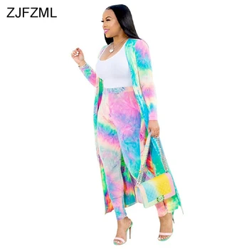 Plus Size Summer Two Piece Suits Women Festival Clothing Tie Dye Galaxy Print X-Long Cloack+Pencil Pants 2 Piece Matching Sets 
Plus Size Summer Two Piece Suits Women Festival Clothing Tie Dye Galaxy Print X-Long Cloack+Pencil Pants 2 Piece Matching Sets
