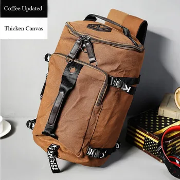 England Fashion Student Teenager School Bags Large Capacity Canvas Leather Travel Camping Backpack Multifunction Retro Rucksack
England Fashion Student Teenager School Bags Large Capacity Canvas Leather Travel Camping Backpack Multifunction Retro Rucksack