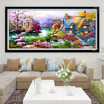 5D DIY Diamond mosaic Landscapes Garden lodge Painting Cross Stitch Kits Diamonds Embroidery Home Decoration
5D DIY Diamond mosaic Landscapes Garden lodge Painting Cross Stitch Kits Diamonds Embroidery Home Decoration