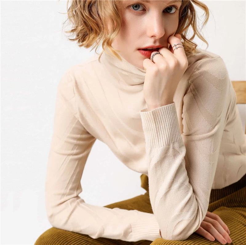 Women Sweater 2019 Spring Winter Long Sleeve Knit Turtleneck Casual Loose Basic Pullover And Tops Yellow Short Winter Clothing
Women Sweater 2019 Spring Winter Long Sleeve Knit Turtleneck Casual Loose Basic Pullover And Tops Yellow Short Winter Clothing