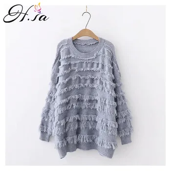 H.SA 2019 Autumn Winter Women Sweater and Pullovers Oneck Tassel Pink Jumpers Oversized Long Sweater Jumpers Korean Pull Femme
H.SA 2019 Autumn Winter Women Sweater and Pullovers Oneck Tassel Pink Jumpers Oversized Long Sweater Jumpers Korean Pull Femme