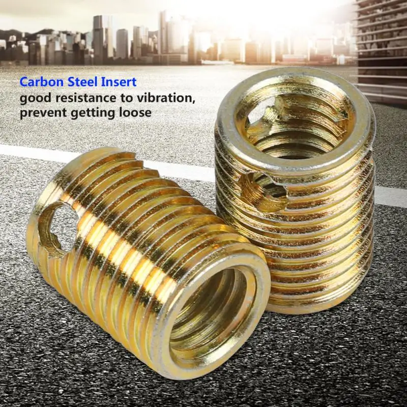 10Pcs/Set 308 Type 3-hole Thread Repair Insert Carbon Steel Insert Self-tapping Screw Threaded Inserts Woodworking Hardware
10Pcs/Set 308 Type 3-hole Thread Repair Insert Carbon Steel Insert Self-tapping Screw Threaded Inserts Woodworking Hardware