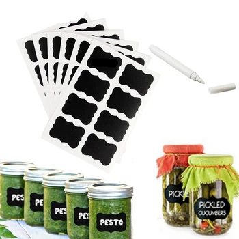 41Pcs/lot Blackboard Stickers Labels DIY White Liquid Chalk Kitchen Spice Jar Salt Pepper Organizer Labels Rewritable Pen Tool
41Pcs/lot Blackboard Stickers Labels DIY White Liquid Chalk Kitchen Spice Jar Salt Pepper Organizer Labels Rewritable Pen Tool
