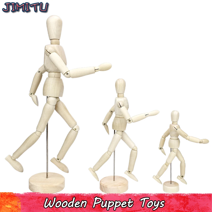 Wooden Puppet Toys for Children Action Figure Sketch Painting Model Movable Joints Educational Toy Collectibles Home Decorations
Wooden Puppet Toys for Children Action Figure Sketch Painting Model Movable Joints Educational Toy Collectibles Home Decorations
