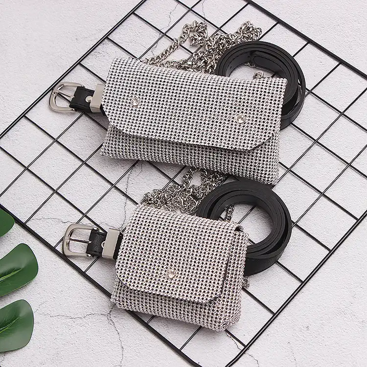 rhinestone fanny pack