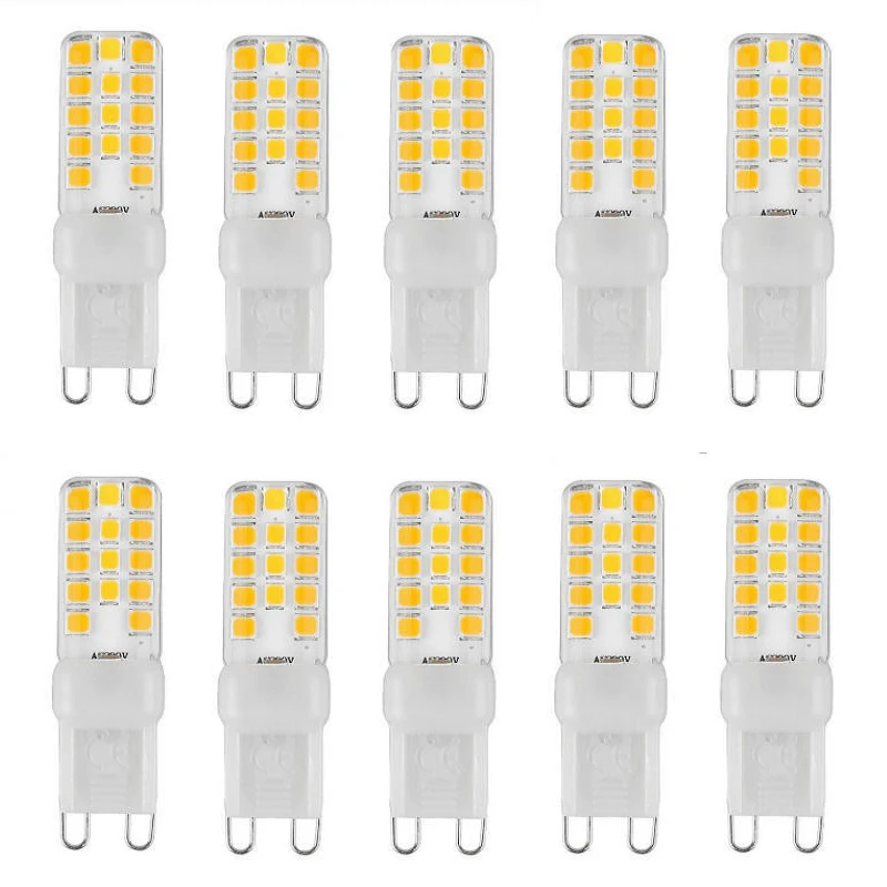 G9 28SMD 2835LED 4W 350-450LM Warm White / Cool White / Natural White Dimmable / Decorative AC220/AC110V 10PCS JTFL033
G9 28SMD 2835LED 4W 350-450LM Warm White / Cool White / Natural White Dimmable / Decorative AC220/AC110V 10PCS JTFL033