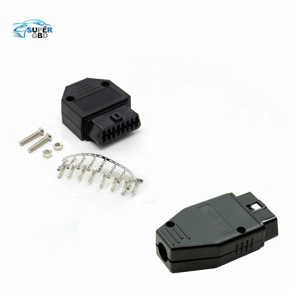 Universal OBD2 16Pin male Connector Adaptor Car Diagnostic Tool J1962F ELM327 OBD Male Connect
Universal OBD2 16Pin male Connector Adaptor Car Diagnostic Tool J1962F ELM327 OBD Male Connect